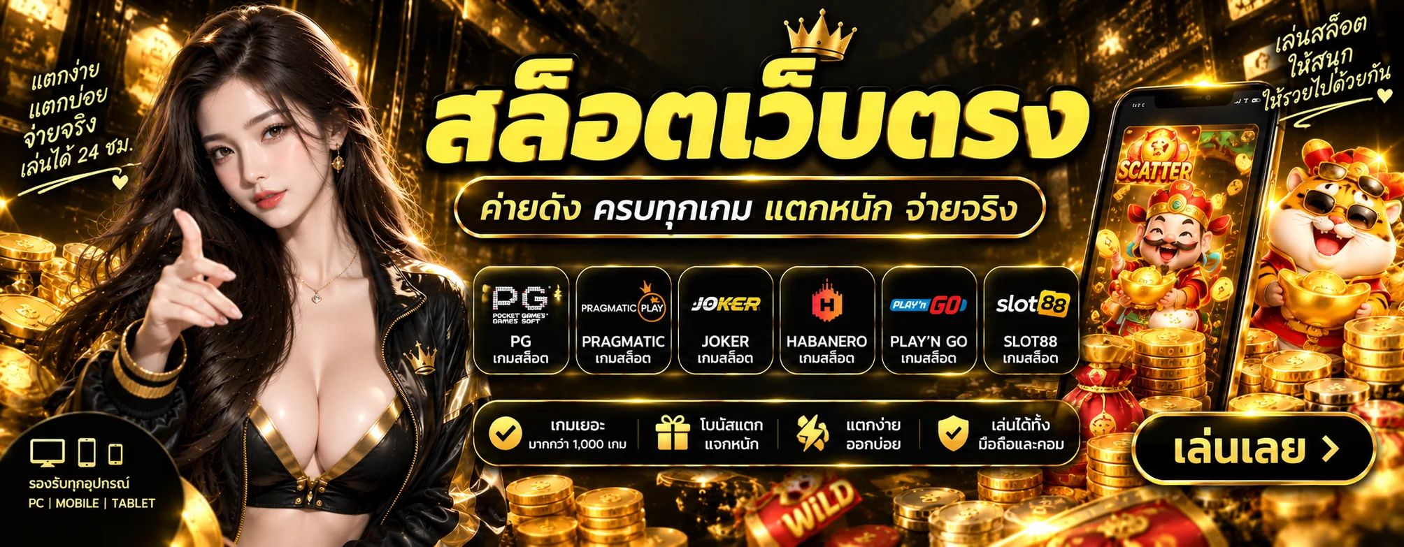 RIKU68 | สล็อตออนไลน์ ฝากถอนออโต้ ทางเข้าใช้งาน